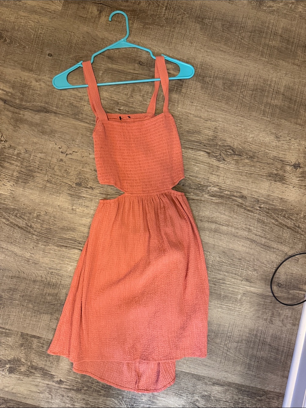 Women's Coral Cutout Sundress - Brand